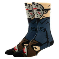Jason Voorhees Freddy Pennywise Beetlejuice Pinhead Hellraiser Scary Cosplay Costumes Cotton Socks Halloween Adult Stockings