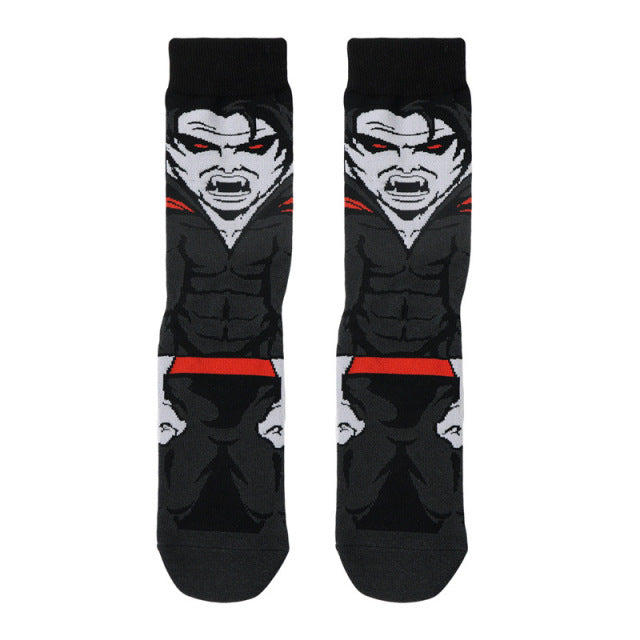 Jason Voorhees Freddy Pennywise Beetlejuice Pinhead Hellraiser Scary Cosplay Costumes Cotton Socks Halloween Adult Stockings
