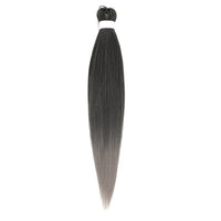 Natifah 人工毛エクステンション三つ編み Synthet ヘアカネカロン髪三つ編み事前ストレッチ編組ヘアエクステンション髪三つ編み