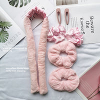 TikTok Best Heatless Curling Rod Headband Lazy Hair Curlers Set Tik Tok