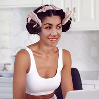 TikTok Best Heatless Curling Rod Headband Lazy Hair Curlers Set Tik Tok