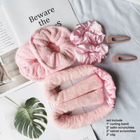 TikTok Best Heatless Curling Rod Headband Lazy Hair Curlers Set Tik Tok