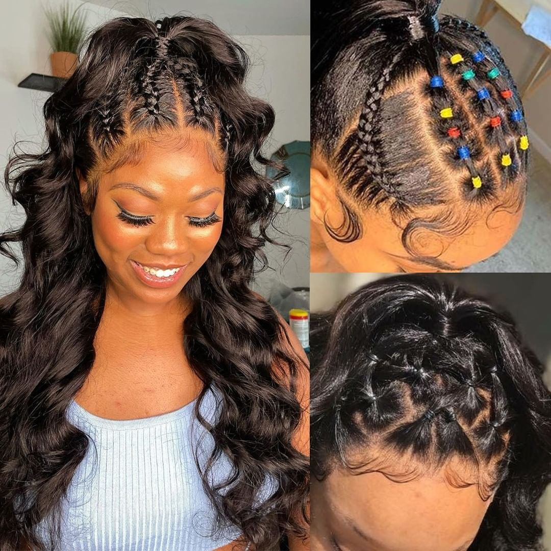 30 40 inch Body Wave Lace Wig 13x6 Lace Frontal Human Hair Wigs Brazilian Loose Water Wave 5x5 Lace Closure Wig for Black Women