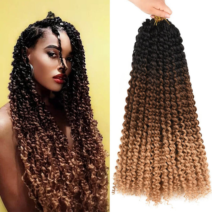 Passion Twist Crochet Hair Synthetic Braiding Hair Extensions 14 18 22Inch