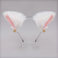 Cosplay Cute Cat Fox Fur Ear Hair Hoops Night Party Anime Lolita Hairband Fur Headbands Clip Girl Hair Accessories Ear Hair Band