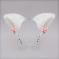 Cosplay Cute Cat Fox Fur Ear Hair Hoops Night Party Anime Lolita Hairband Fur Headbands Clip Girl Hair Accessories Ear Hair Band