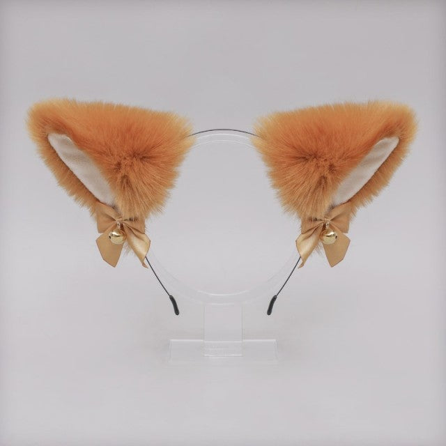 Cosplay Cute Cat Fox Fur Ear Hair Hoops Night Party Anime Lolita Hairband Fur Headbands Clip Girl Hair Accessories Ear Hair Band