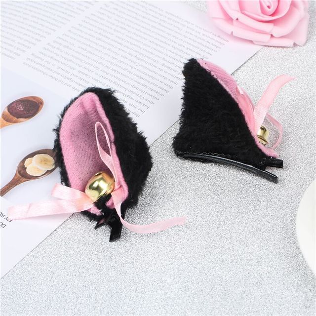 Cosplay Cute Cat Fox Fur Ear Hair Hoops Night Party Anime Lolita Hairband Fur Headbands Clip Girl Hair Accessories Ear Hair Band