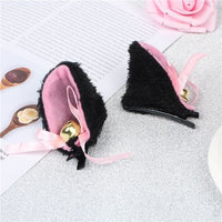 Cosplay Cute Cat Fox Fur Ear Hair Hoops Night Party Anime Lolita Hairband Fur Headbands Clip Girl Hair Accessories Ear Hair Band