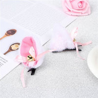 Cosplay Cute Cat Fox Fur Ear Hair Hoops Night Party Anime Lolita Hairband Fur Headbands Clip Girl Hair Accessories Ear Hair Band