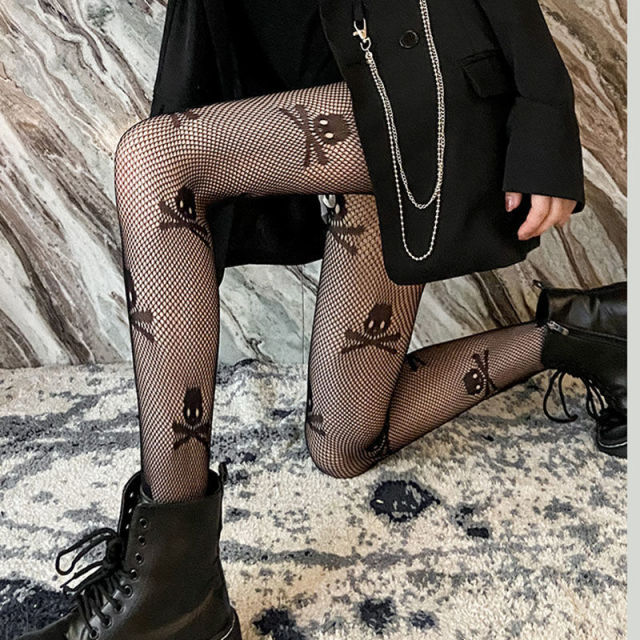 Women Anime Cosplay Lolita Girls Tights Black Sexy High Waist Fishnet Nylon Stocking Mesh Hosiery Pantyhose Lingerie Accessories