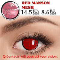 UYAAI 1Pairs Yearly Colored Contact Lenses Cosplay Beauty Makeup Anime Accessories Blue Green Pink Lenses Halloween Anime Lenses