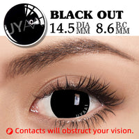 UYAAI 1Pairs Yearly Colored Contact Lenses Cosplay Beauty Makeup Anime Accessories Blue Green Pink Lenses Halloween Anime Lenses