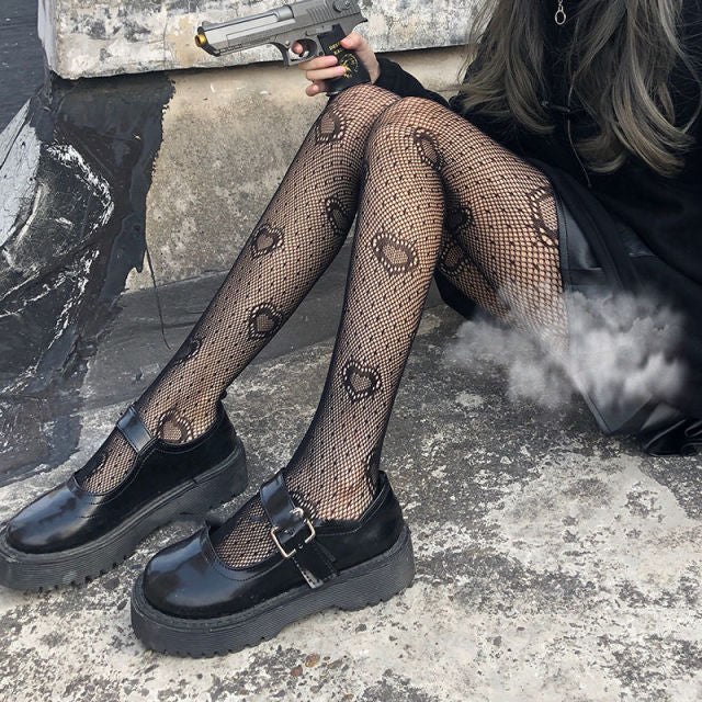 女性通気性かわいい黒、白キティ猫ナイトクラブかわいいロリータストッキングセクシーなタイツハイウエストストッキング網タイツ女の子ギフト
