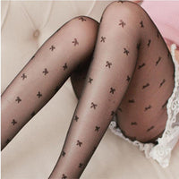 Sexy Women Pantyhose Tights Seamless Sexy Lace Mesh Fishnet Pantyhose Nylon Polka Dot Print Summer Tight Stocking Female Hosiery