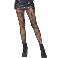 Snake Tights Women Anime Pantyhose 2022 Fashion Pattern Fishnet Stockings Sexy Harajuku Hosiery Nylon Women's Lolita G Tights
