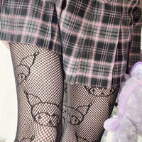 Snake Tights Women Anime Pantyhose 2022 Fashion Pattern Fishnet Stockings Sexy Harajuku Hosiery Nylon Women's Lolita G Tights