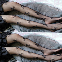 Snake Tights Women Anime Pantyhose 2022 Fashion Pattern Fishnet Stockings Sexy Harajuku Hosiery Nylon Women's Lolita G Tights