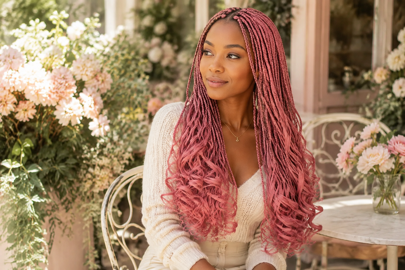 French Curl Fantasy Colors: Create a Braided Look That Feels Like You