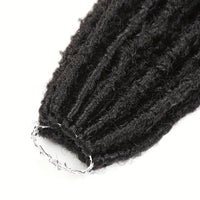 24″ Pre-Looped Faux Locs Crochet Hair – Soft Synthetic Loc Extensions