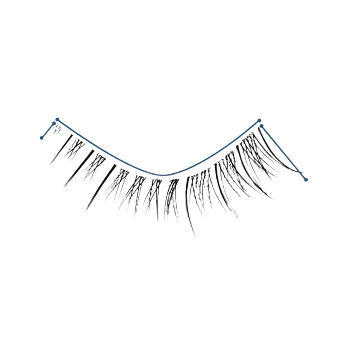 5 Pairs Natural False Eyelashes – Thin Band Handmade Short Wispy Lashes for Daily Makeup & Cosplay