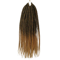 18" Ombre Synthetic Crochet Braids – Senegalese Twist Hair Extensions