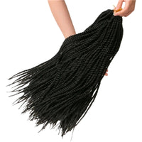 18" Ombre Synthetic Crochet Braids – Senegalese Twist Hair Extensions