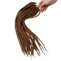 18" Ombre Synthetic Crochet Braids – Senegalese Twist Hair Extensions