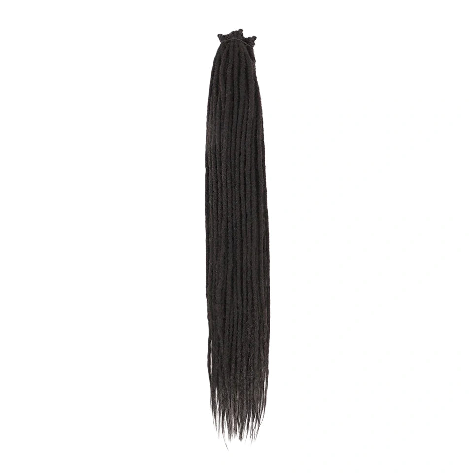 Handmade Synthetic Dreadlock Extensions | Crochet Dread Braids 24 & 36 Inch WIGMFG