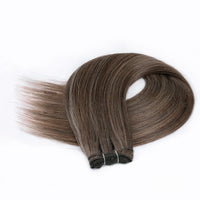 Silky Straight Hair Extensions – Soft, Natural Human Hair-Like Fiber (26” / 30”)