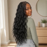 Body Wave Bulk Human Hair for Boho Braids – 100g/Bundle