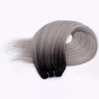 Silky Straight Hair Extensions – Soft, Natural Human Hair-Like Fiber (26” / 30”)