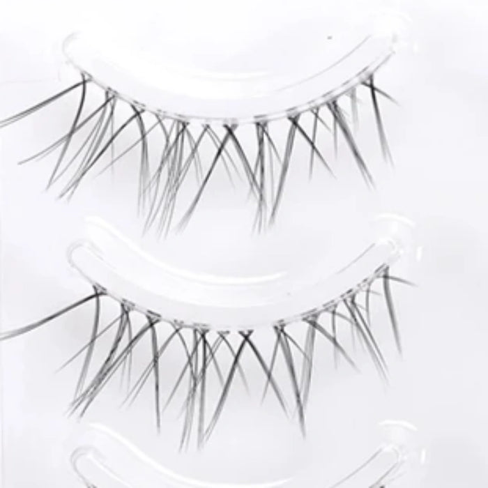4 Pairs Natural False Eyelashes – Lightweight Thin