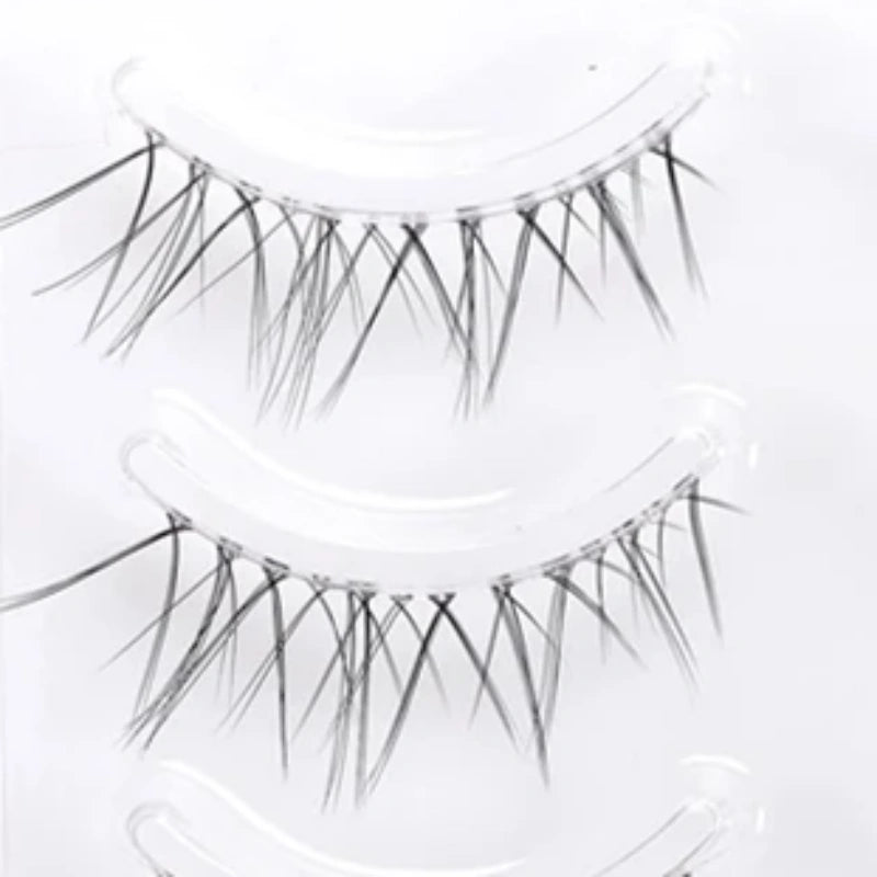 3 Rows Of False Eyeslashes Personal Eyelash Professional Makeup Individual Cluster EyeLashes Grafting Fake Eye Lash Extension