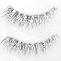20 Pairs Natural False Eyelashes – Thin Band Handmade Short Wispy Lashes for Daily Makeup & Cosplay