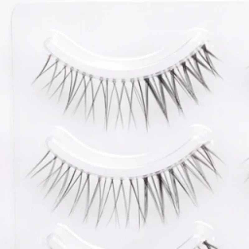 Individual Cluster False Eyelashes – Soft Natural DIY Lash Clusters for Daily Makeup & Sweet Doll-Like Eye Look