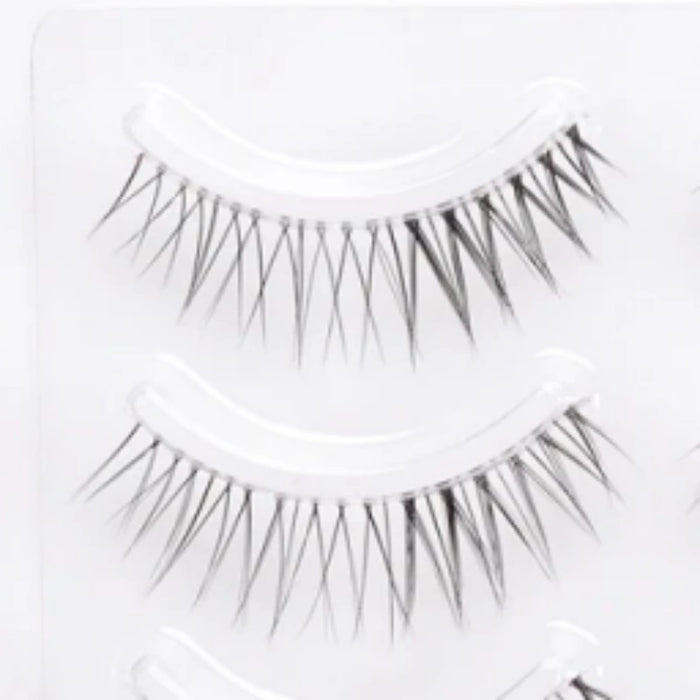 Individual Cluster False Eyelashes – Soft Natural DIY Lash Clusters for Daily Makeup & Sweet Doll-Like Eye Look