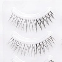 Individual Cluster False Eyelashes – Soft Natural DIY Lash Clusters for Makeup & Daily Beauty Looks