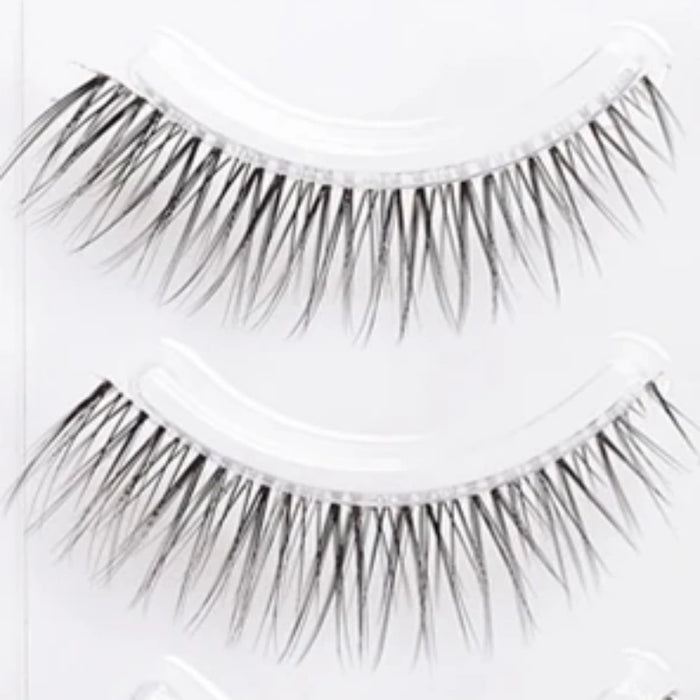 5 Pairs Natural False Eyelashe Wispy Thin-Band Handmade Lashes for Korean Makeup & Cosplay