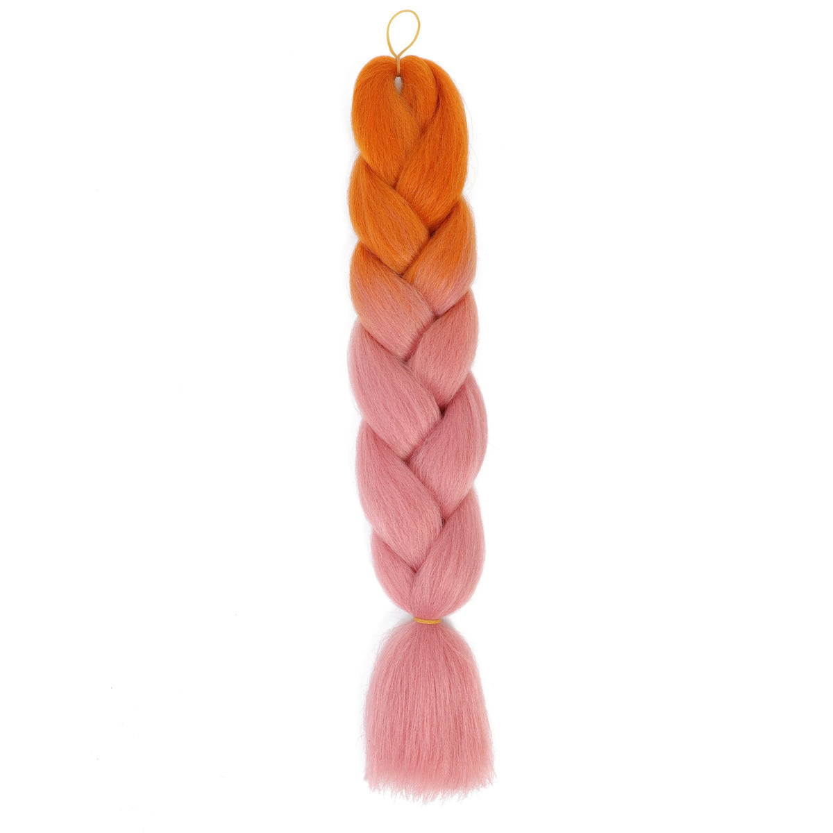 Jumbo Braiding Hair 24inch 100g 2Tone Synthetic Hair Extension Soft Light Yaki High Quality Material Ombre Crochet Braiding Hair