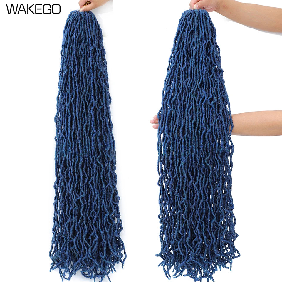 Soft Locs Crochet Hair | Faux Locs Pre-Looped Braids 18–36 Inch