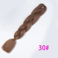 Ombre Synthetic Braiding Hair Extensions Jumbo Braids For Women Braids 24'' 100g Two Tone Ombre Color Pink Black Blue Wholesale