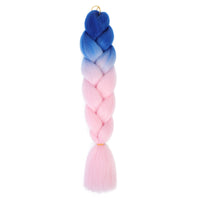 Jumbo Braiding Hair 24inch 100g 2Tone Synthetic Hair Extension Soft Light Yaki High Quality Material Ombre Crochet Braiding Hair