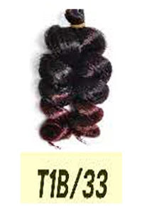 Boho Box Braids Crochet Hair Bob – Black Loose French Curl Synthetic Braids for Women