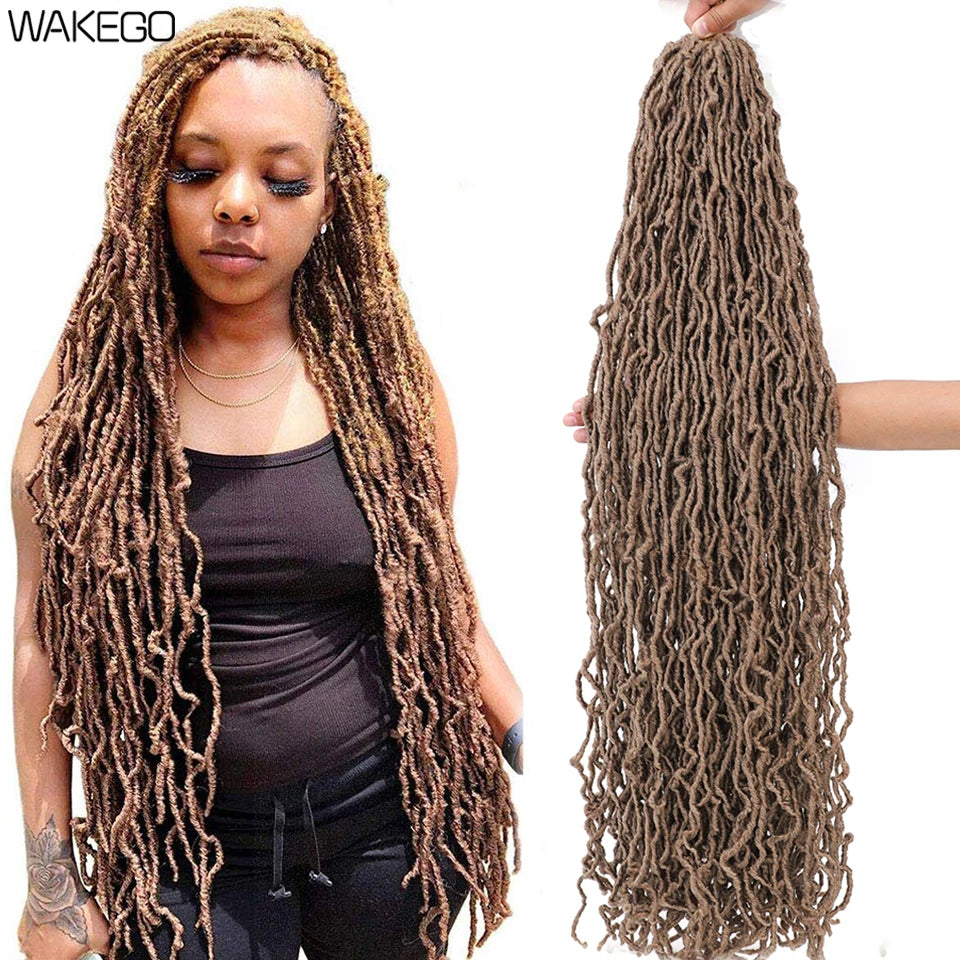 Soft Locs Crochet Hair | Faux Locs Pre-Looped Braids 18–36 Inch