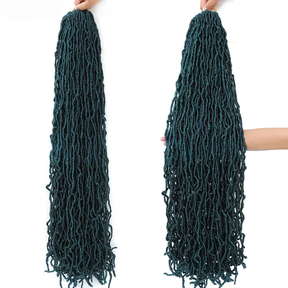 Soft Locs Crochet Hair | Faux Locs Pre-Looped Braids 18–36 Inch