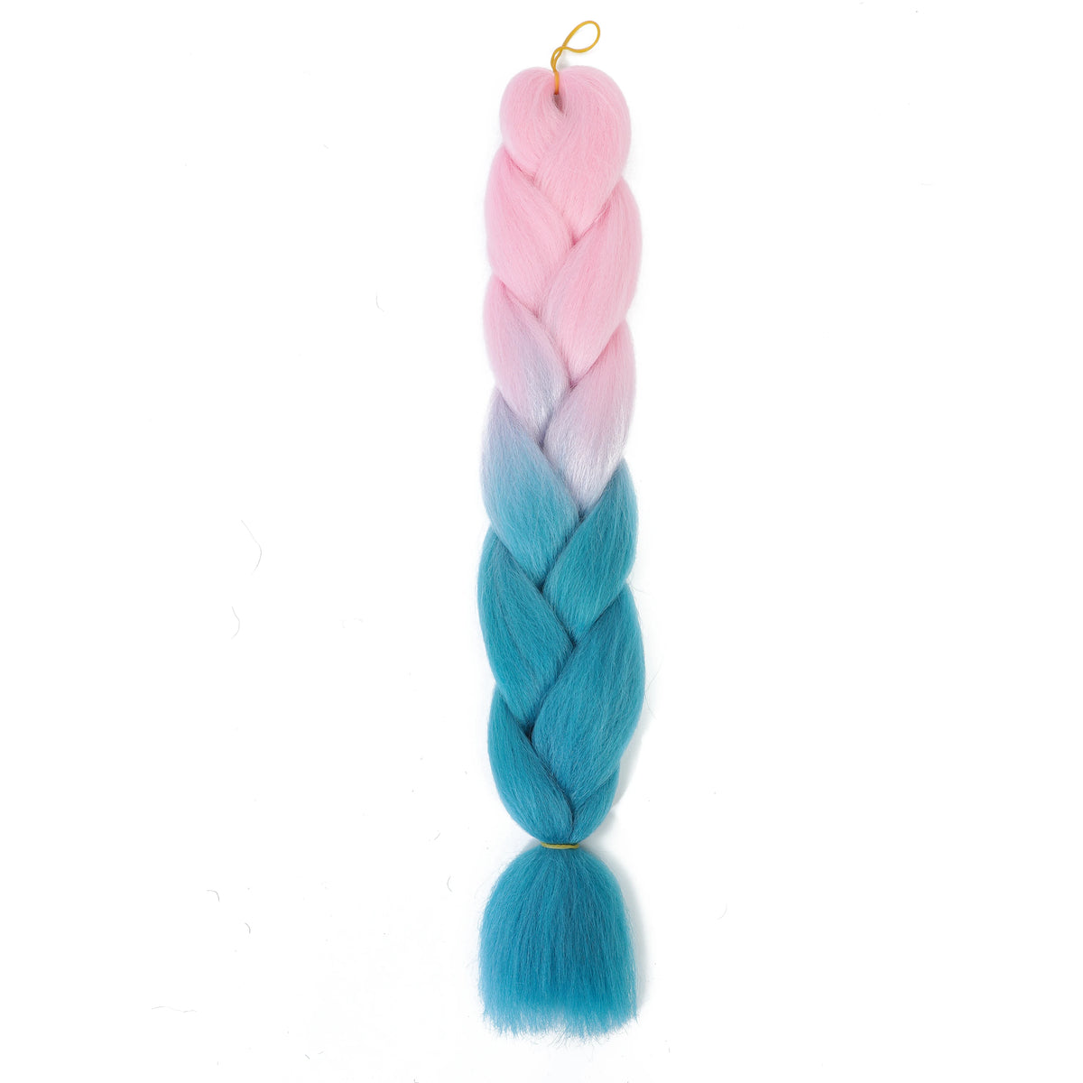 Jumbo Braiding Hair 24inch 100g 2Tone Synthetic Hair Extension Soft Light Yaki High Quality Material Ombre Crochet Braiding Hair