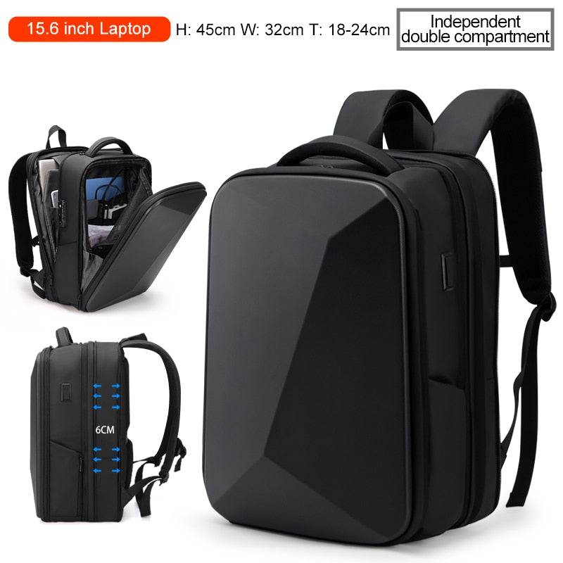 Fenruien Brand Laptop Backpack Anti-theft Waterproof School Backpacks USB Charging Men Business Travel Bag Backpack New Design