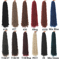Soft Locs Crochet Hair | Faux Locs Pre-Looped Braids 18–36 Inch