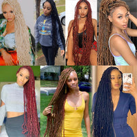 Soft Locs Crochet Hair | Faux Locs Pre-Looped Braids 18–36 Inch